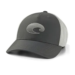 COSTA Trucker Gradient Logo Performance Hat Gray