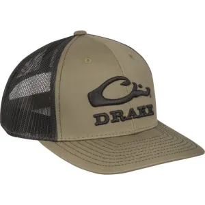 DRAKE Logo Mesh Back Cap Loden/Black OSFM