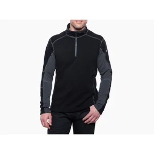 KUHL Revel 1/4 Zip Sweater - Black/Steel