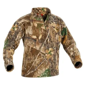ARCTIC SHIELD Heat Echo Sherpa Fleece 1/4 Zip Realtree Edge