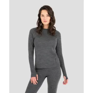 TERRAMAR 2.0 Women's Ultra Merino Scoop Charcoal Heather