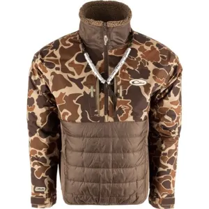DRAKE LST Guardian Flex Double Down Eqwader 1/4 Zip