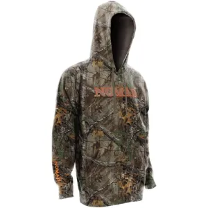 NOMAD CLOTHING Camo Logo Hoodie Realtree Xtra