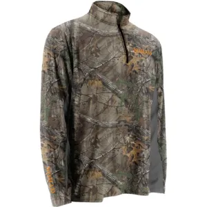 NOMAD CLOTHING 1/4 Zip Long Sleeve Cooling Realtree Xtra