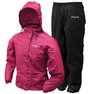 FROGG TOGGS Women's Classic All-Purpose Suit Cherry/Black