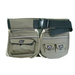 GPS Mesh, Half Shooting Vest, w/back pouch Gray/Black