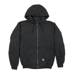 BERNE WORKWEAR Heritage Thermal Lined Hooded Sweatshirt Blk Plus