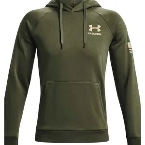 UNDER ARMOUR Men's UA Freedom Flag Hoodie (OD Green-Sand)
