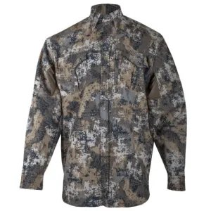 WORLD FAMOUS Technical Stretch Button Down Shirt Predator