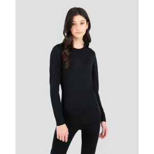 TERRAMAR 2.0 Women's Thermapeak Heritage Crew Black