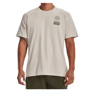 UNDER ARMOUR Men's UA Mountain Camo Lockup Short Sleeve - Fog