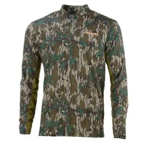 NOMAD CLOTHING 1/4 Zip Long Sleeve Cooling Mossy Oak Greenleaf