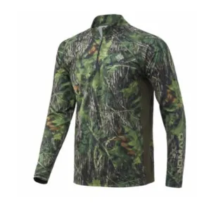 NOMAD CLOTHING Pursuit 1/4 Zip - Mossy Oak Shadowleaf