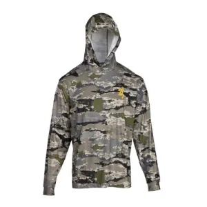 BROWNING Hooded Long Sleeve Tech Shirt | Ovix Camo