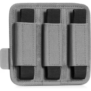 SAVIOR EQUIPMENT 3-Slot Dbl/6-Slot Single Mag Holder SW Gray