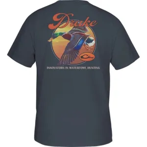 DRAKE Vintage Mallard T S/S Dusty Navy