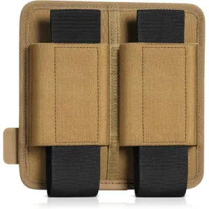 SAVIOR EQUIPMENT 2-Slots Pistol Caliber Carbine Mag Holder Dark FDE