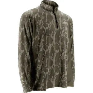 NOMAD CLOTHING 1/4 Zip Long Sleeve Cooling Mossy Oak Bottomland