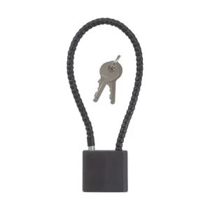 ALLEN Cable Lock, 9", Black