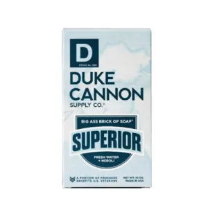 DUKE CANNON Superior Body soap-Scent: Fresh Water + Neroli
