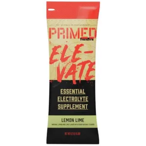 PRIMED NUTRITION ELE-VATE Lemon Lime Essential Electrolyte Supplement - 15 Count
