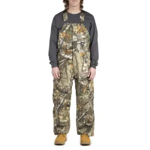 BERNE WORKWEAR Heritage Insulated Bib Overall Realtree Edge Plus