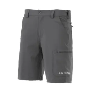 HUK Next Level 10.5" Short Charcoal Gray