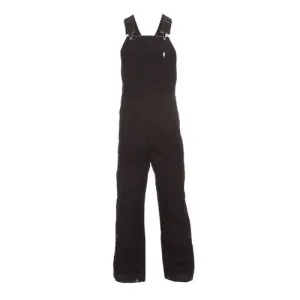 BERNE WORKWEAR Nesthorn Mens Insulated Bib Overall Black