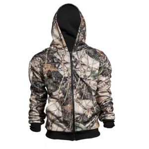 WORLD FAMOUS Pull Over Rev Sweatshirt Black/Burly/Tan Plus Size