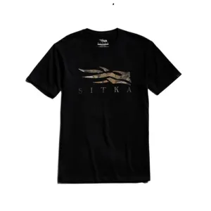 SITKA Icon Timber Tee Black