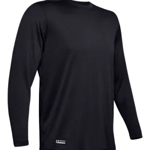 UNDER ARMOUR Men's Tactical LS - Black