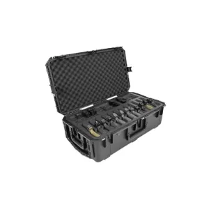 SKB CASES iSeries Twelve Handgun Case 30"x16" Black