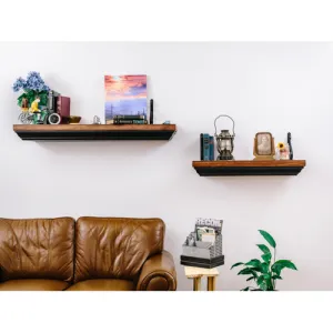 TACTICAL WALLS Rifle Length Shelf Black