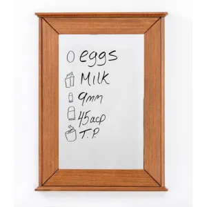 TACTICAL WALLS 1420M White Board Cherry