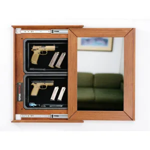 TACTICAL WALLS 1420M In-Wall Short Mirror Cherry