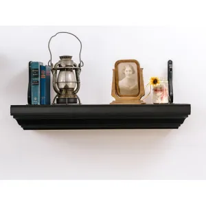 TACTICAL WALLS 825PLS Pistol Length Shelf Black