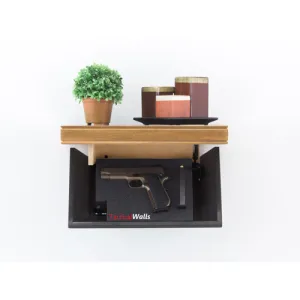 TACTICAL WALLS 812 PLS Pistol Length Shelf Cherry