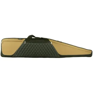 BULLDOG Elite Rifle Case 48" Blk/Tan Panel Water-Resistant