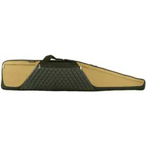 BULLDOG Elite Rifle Case 44" Blk/Tan Panel Water-Resistant