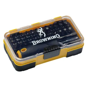 BROWNING Screwdriver Set Black/Yellow 51 Pieces