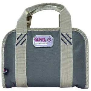 GPS Double Compact Pistol Case - Rifle Green/Khaki
