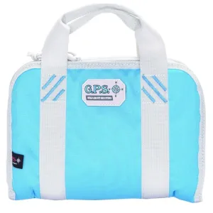 GPS Double Compact Pistol Case - Robin Egg Blue