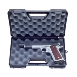 MTM Pistol Handgun Case Single up to 6" Revolver Black