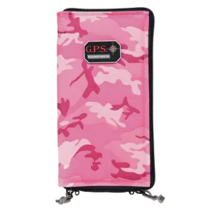 GPS Pistol Sleeve, Large - Pink Camo