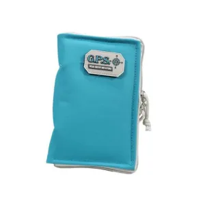 GPS Pistol Sleeve, Med, Locking Zipper Robin Egg Blue