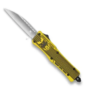 COBRATEC Small Yellow Black CTK-1 Wharncliffe Not Serrated