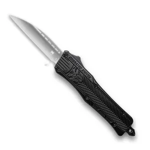 COBRATEC Small Black CTK-1 Wharncliffe Not Serrated