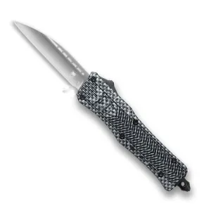 COBRATEC Small Carbon Fiber CTK-1 Wharncliffe Not Serrated