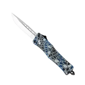 COBRATEC Small Blue Cobra Skin CTK-1 Drop Not Serrated