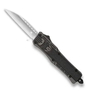 COBRATEC Small Tungsten Blk CTK-1 Wharncliffe Not Serrated
